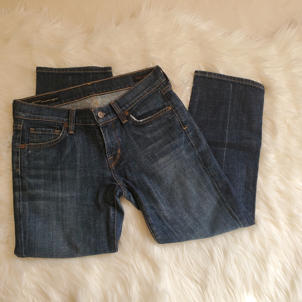 Citizens Of Humanity Kelly Stretch low rise cropped Jeans, 26